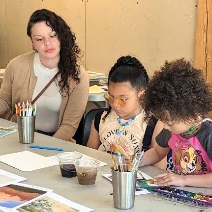 Artmaking in the Afternoon at Olana